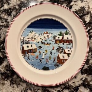 Villeroy & Boch Naïf Christmas plate